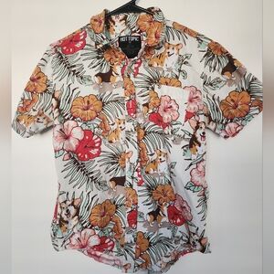 Hot Topic Size M Button Down Shirt